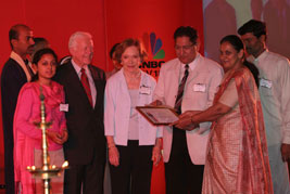 Award winners in New Delhi, India